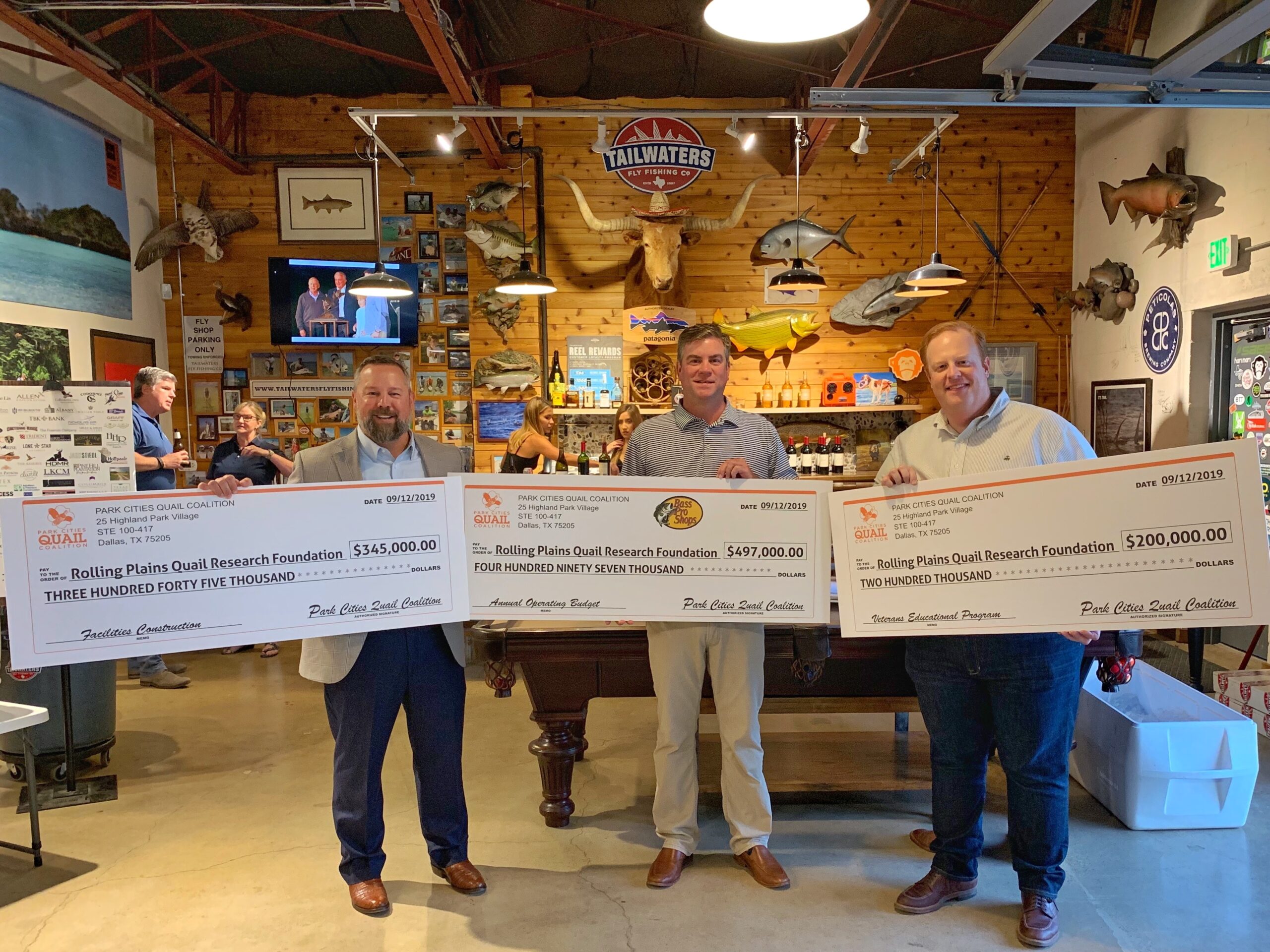 Park Cities Quail Coalition Pledges more than $1 million for Rolling Plains Quail Research Ranch